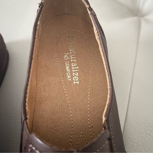 NATURALIZER N5 Comfort Malvina Slip On Loafers brown size 8.5 - Picture 2 of 12